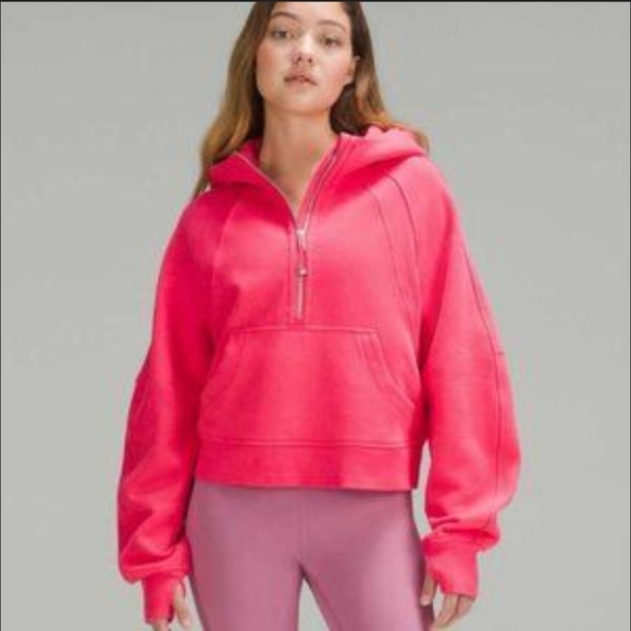 Lululemon Halfzip Hoodie In Lipgloss - Picture 1 of 6